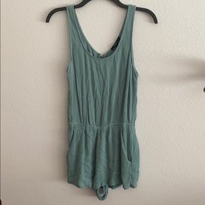 Sage green romper!